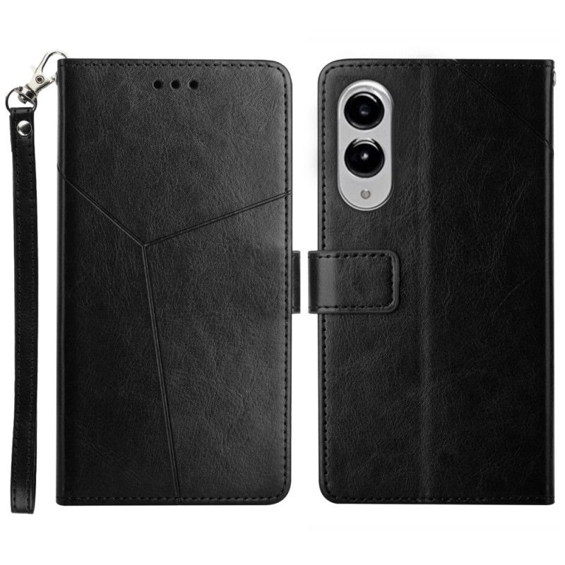 Flip Cover Til Samsung Galaxy S25 5g Edge Y-design Med Rem