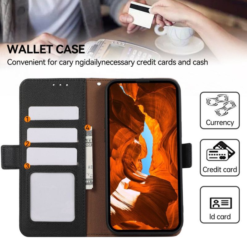 Læder Cover Samsung Galaxy S25 5g Edge Abeel Rfid-beskyttelse
