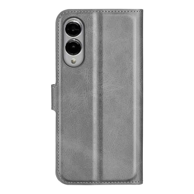 Læder Cover Samsung Galaxy S25 5g Edge Læderstil