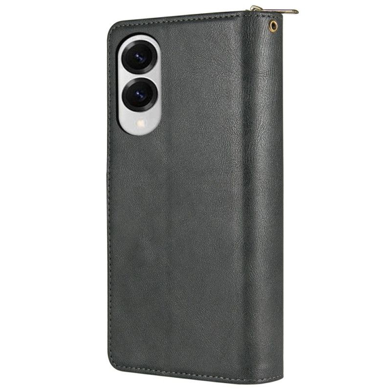 Læder Cover Samsung Galaxy S25 5g Edge Pung Og Etui