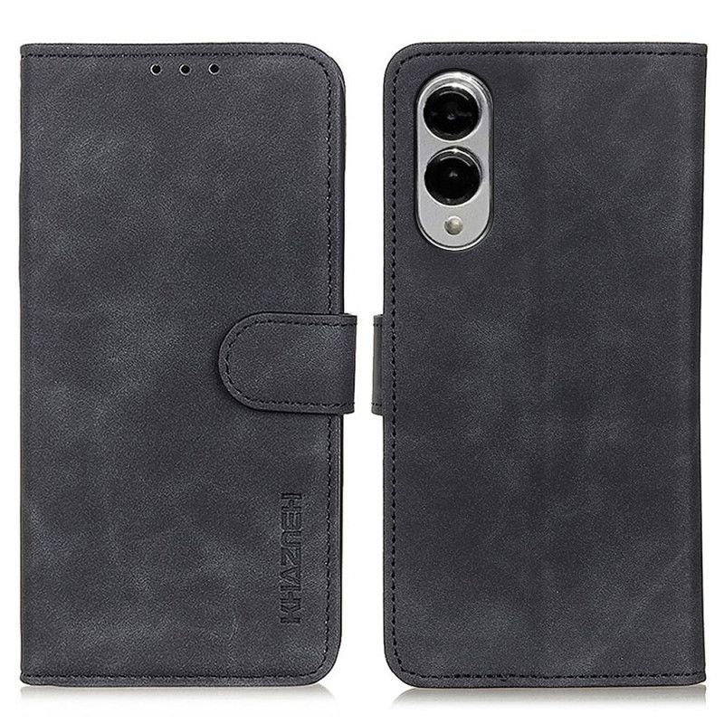 Læder Cover Samsung Galaxy S25 5g Edge Ruskindseffekt Khazneh