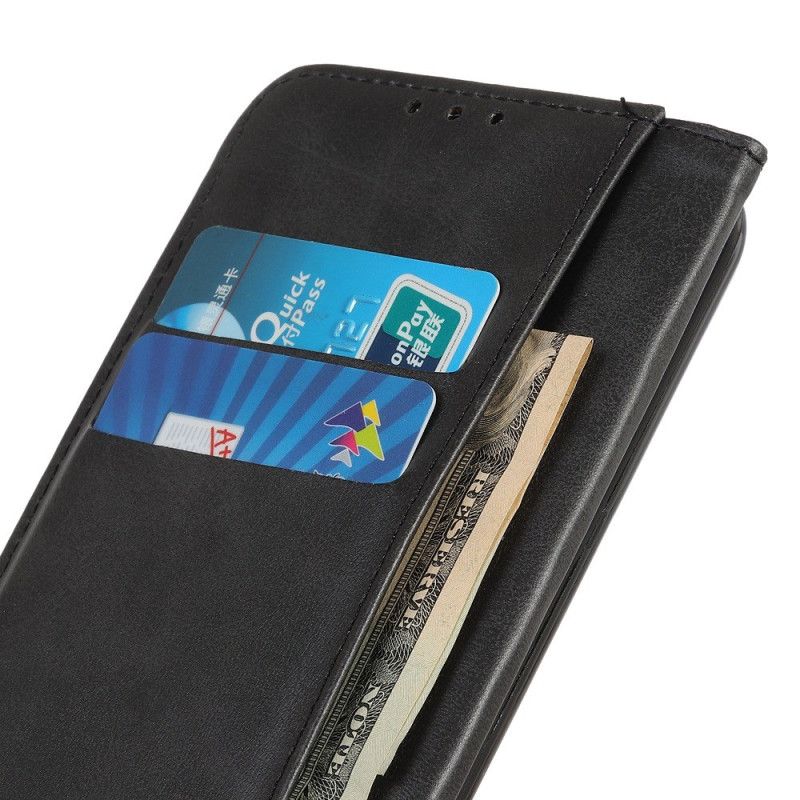 Læder Cover Samsung Galaxy S25 5g Edge Telefon Etui Lædertekstur