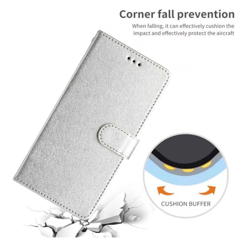 Læder Cover Samsung Galaxy S25 5g Edge Telefon Etui Silketekstur