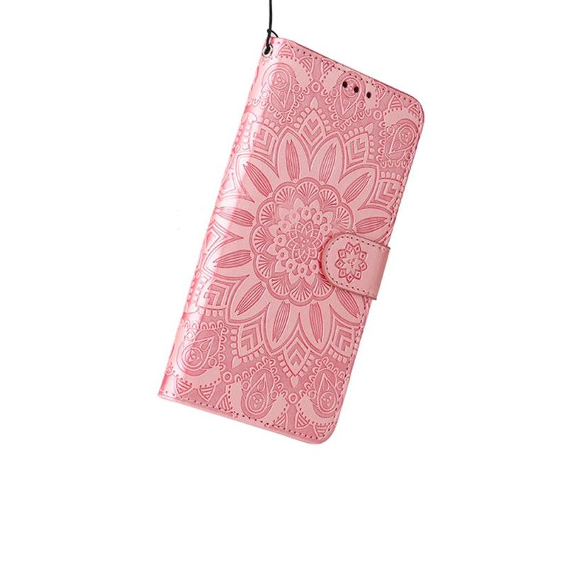 Læder Cover Samsung Galaxy S25 5g Edge Telefon Etui Solsikkemønster