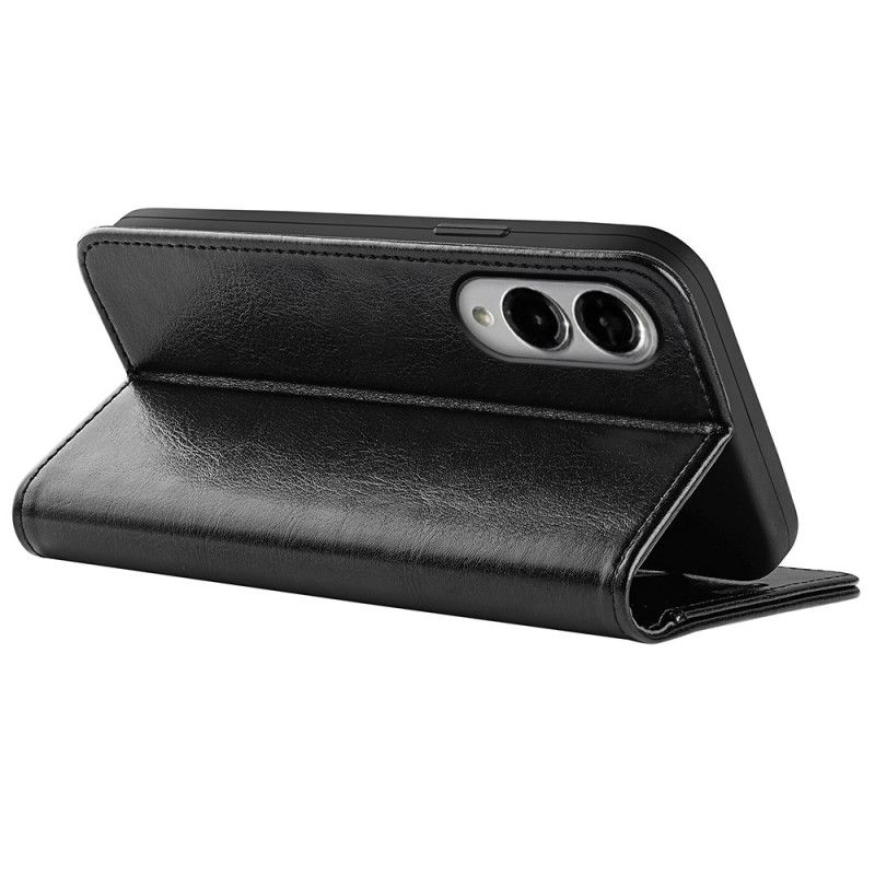 Læder Cover Samsung Galaxy S25 5g Edge Telefon Etui Vintage
