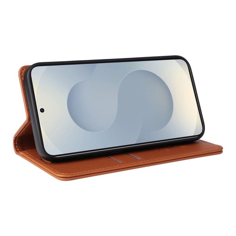 Læder Cover Samsung Galaxy S25 5g Edge Telefon Etui Yikatu