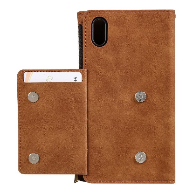 Flip Cover iPhone XR Punge Etui Standfunktion