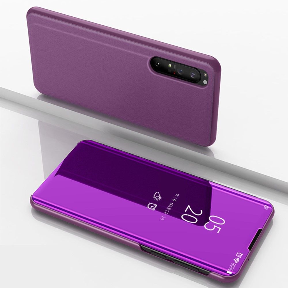 Cover Sony Xperia 1 II Flip Cover Spejleffekt