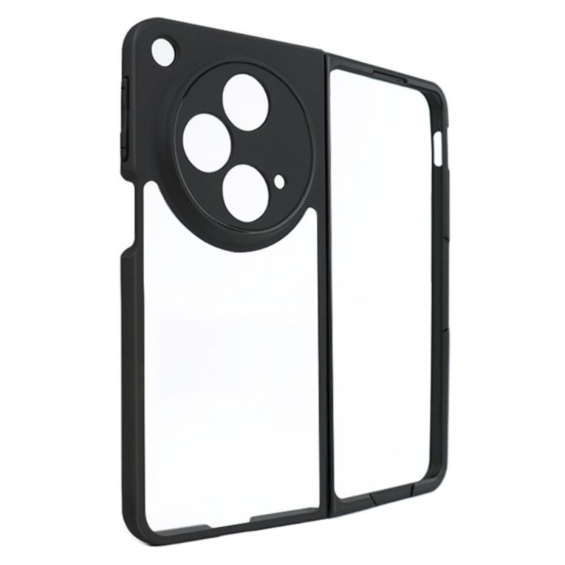 Cover Oppo Find N3 Klar Med Sort Kant