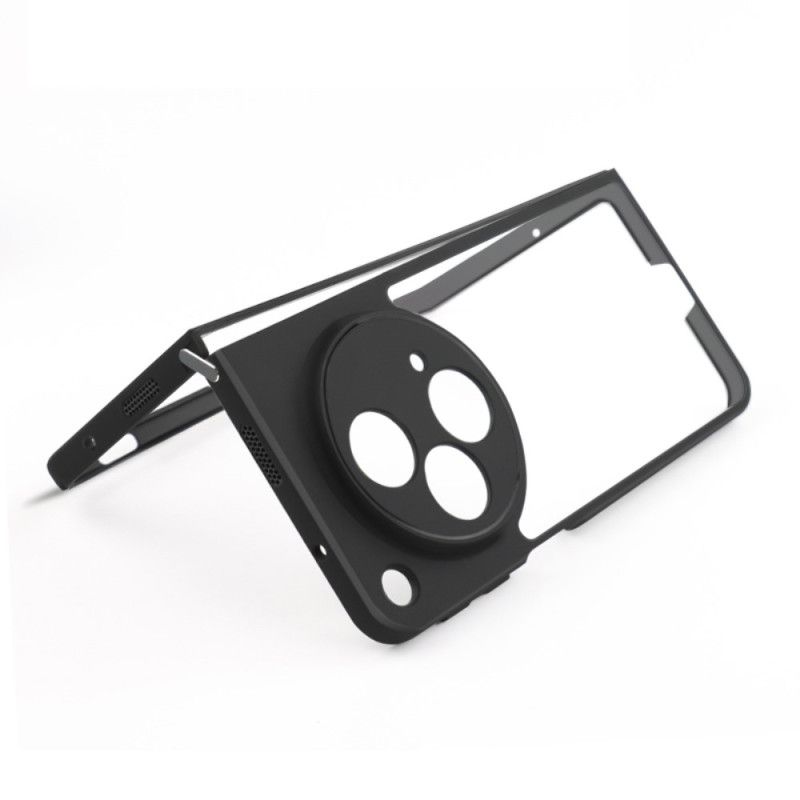 Cover Oppo Find N3 Klar Med Sort Kant