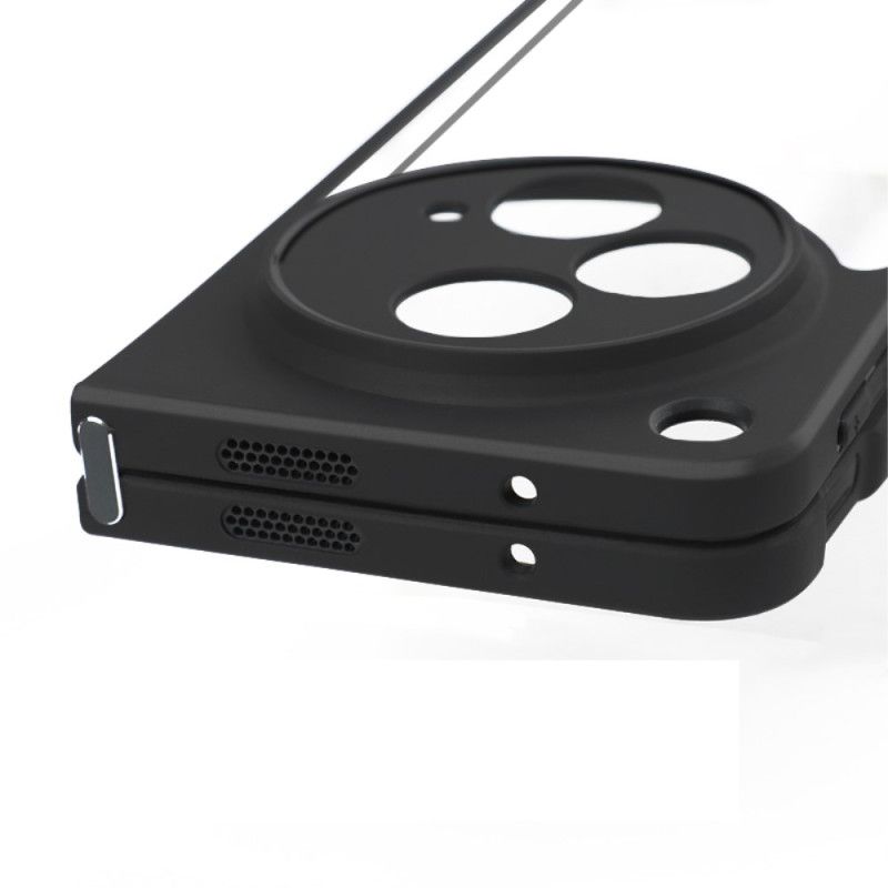 Cover Oppo Find N3 Klar Med Sort Kant