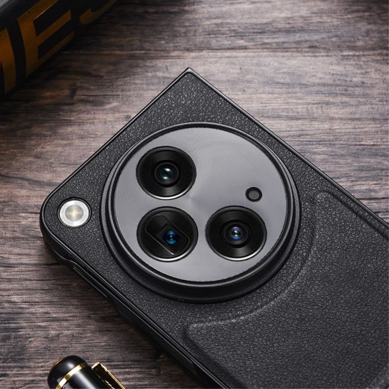 Cover Oppo Find N3 Telefon Etui Kunstlæder Med Stativ