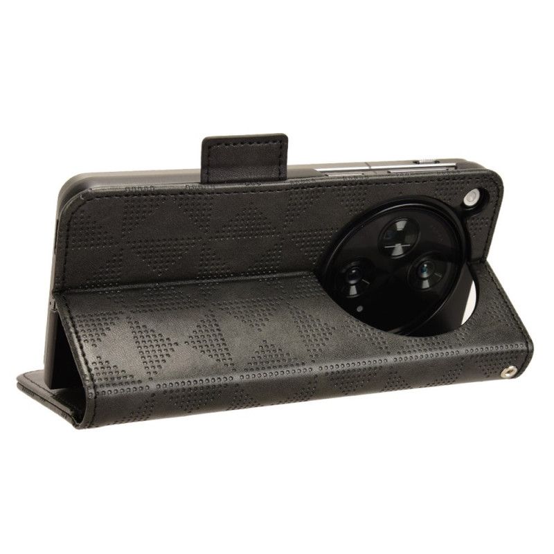 Flip Cover Oppo Find N3 Trekantmønster