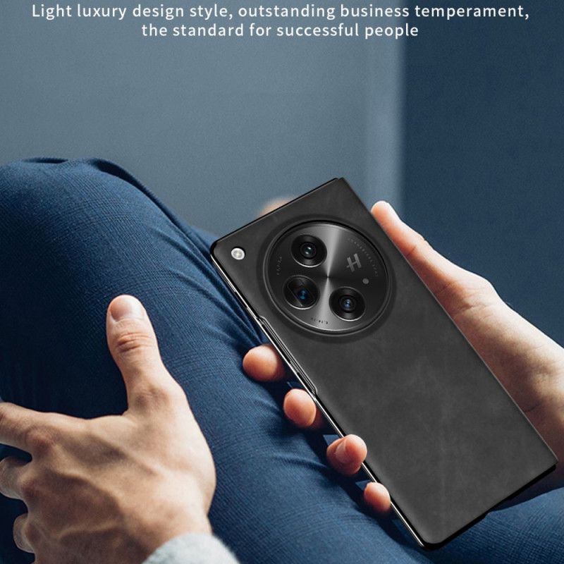 Læder Cover Oppo Find N3 Telefon Etui Klassisk Nappa Læder