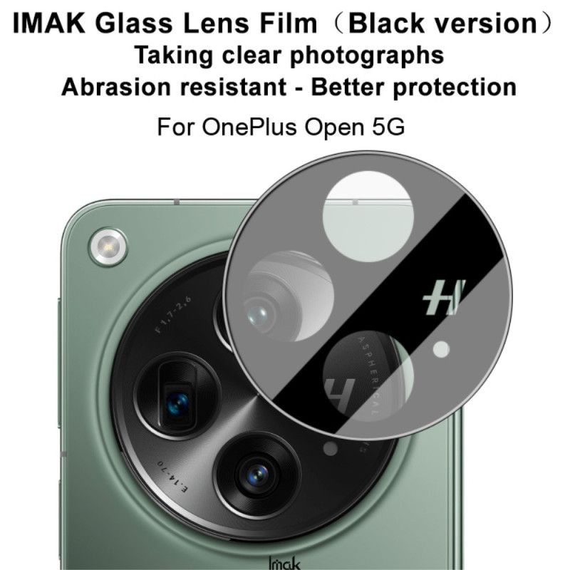 Sort Beskyttelseslinse Til Oneplus Open / Oppo Find N3