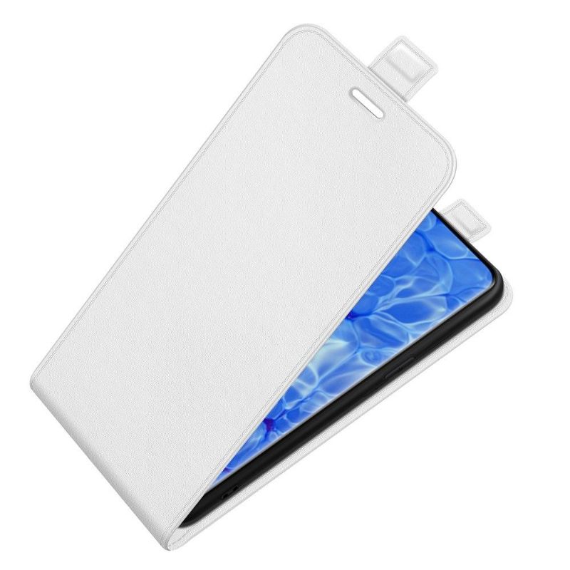 Flip Cover Oppo Reno 6 Pro 5G Anti-fald Læder Cover Lodret Kunstlæder