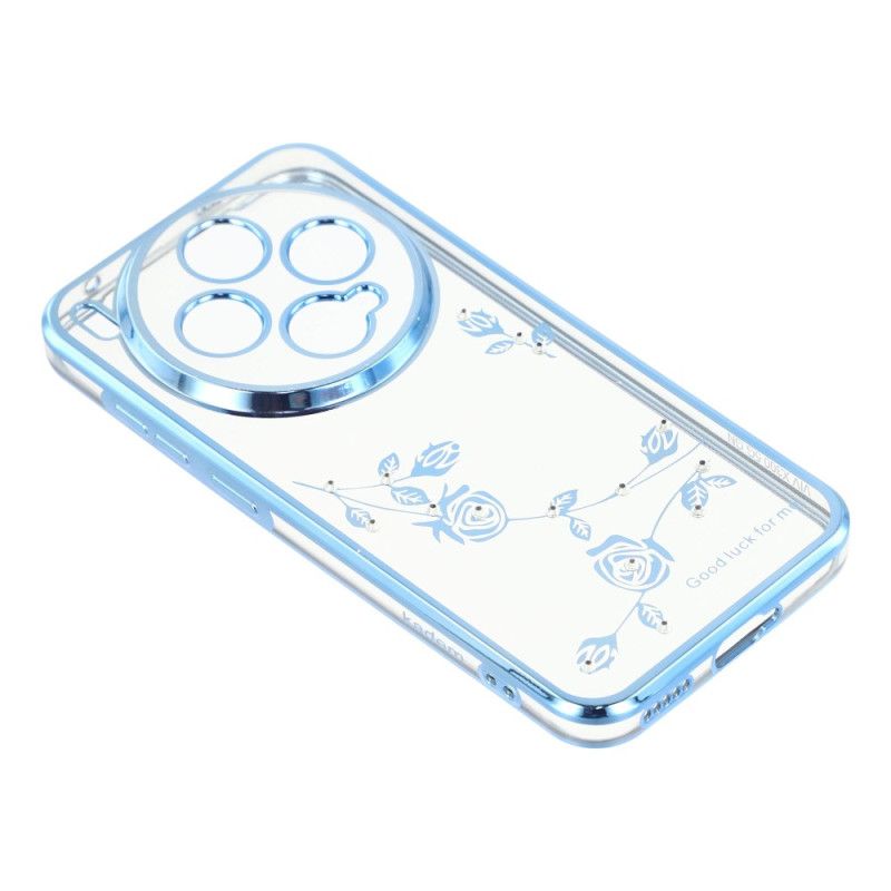 Cover Vivo X300 Kadem Rhinsten Og Blomsterdesign