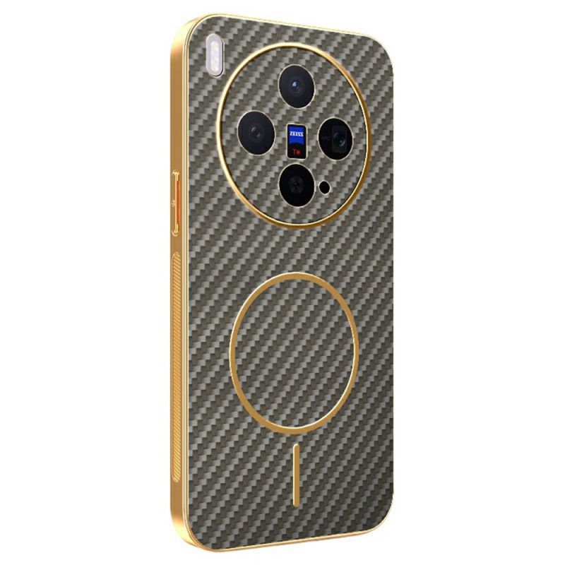 Cover Vivo X300 Telefon Etui Kulfibertekstur