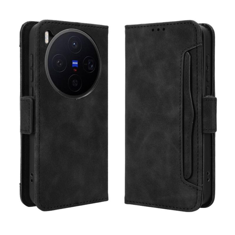 Læder Cover Vivo X300 Telefon Etui Multi-card
