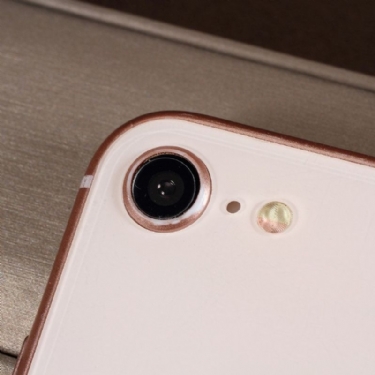 2 iPhone Se / 8/7 Hærdet Glasfilm Til Bagkameraobjektiv