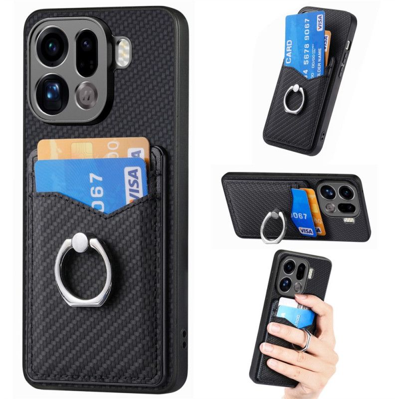 Cover Oppo Find X9 Pro 5g Ringholder Og Kortholder