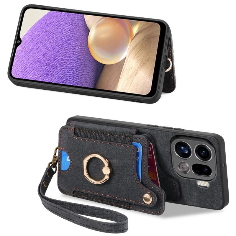 Cover Oppo Find X9 Pro 5g Telefon Etui Rfid-kortholder I Retrodesign