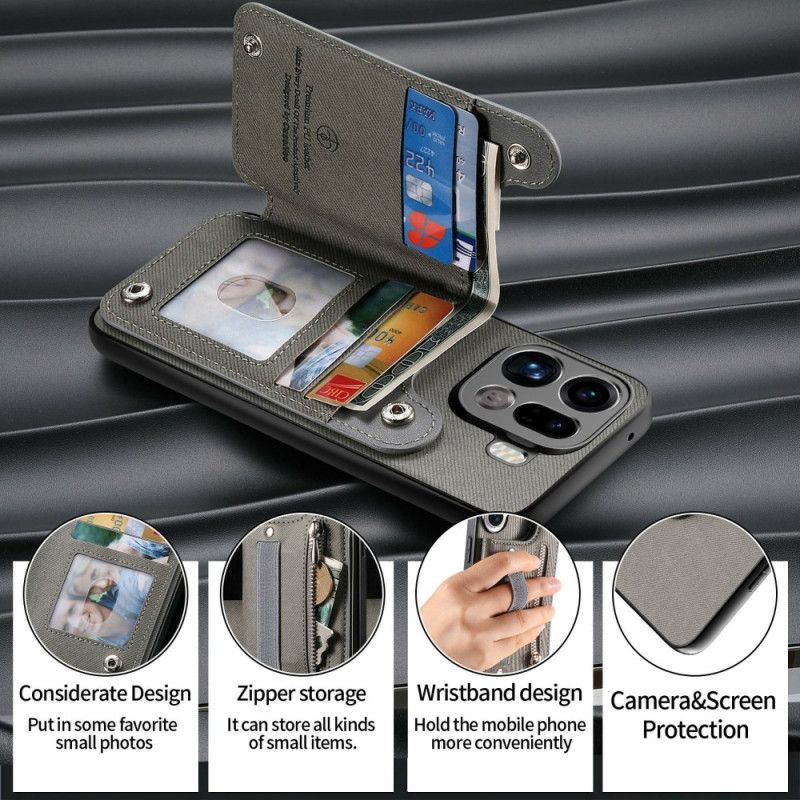 Cover Oppo Find X9 Pro 5g Telefon Etui Rfid-pung