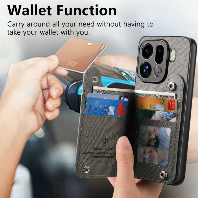 Cover Oppo Find X9 Pro 5g Telefon Etui Rfid-pung