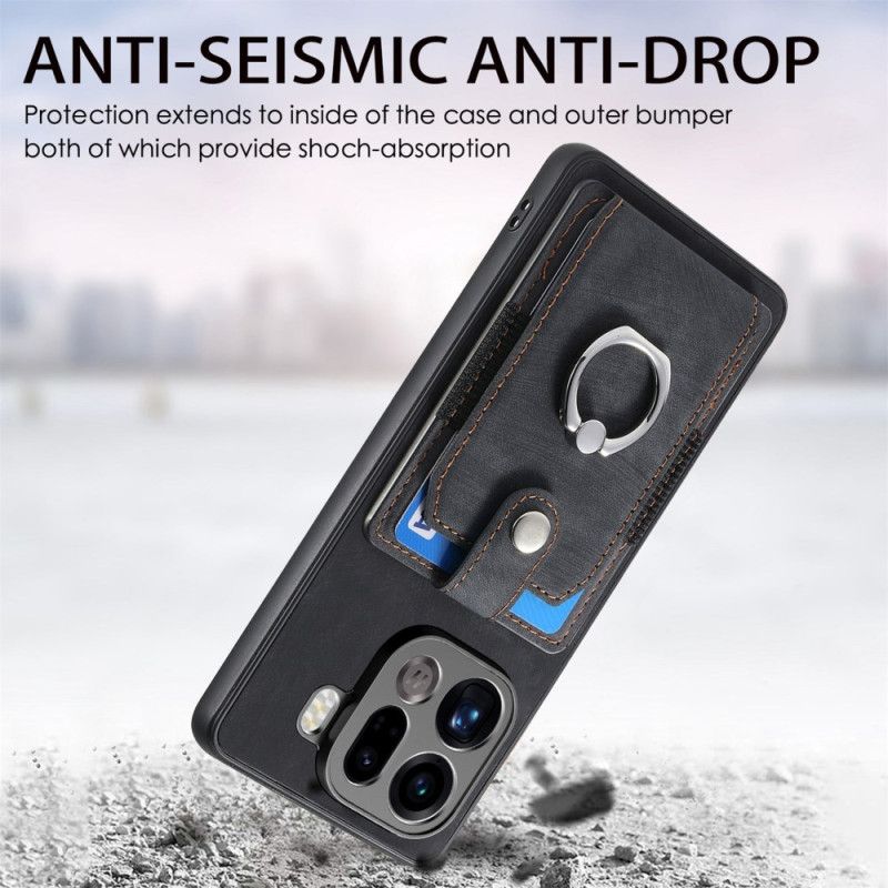 Cover Til Oppo Find X9 Pro 5g Kortholder Og Ring