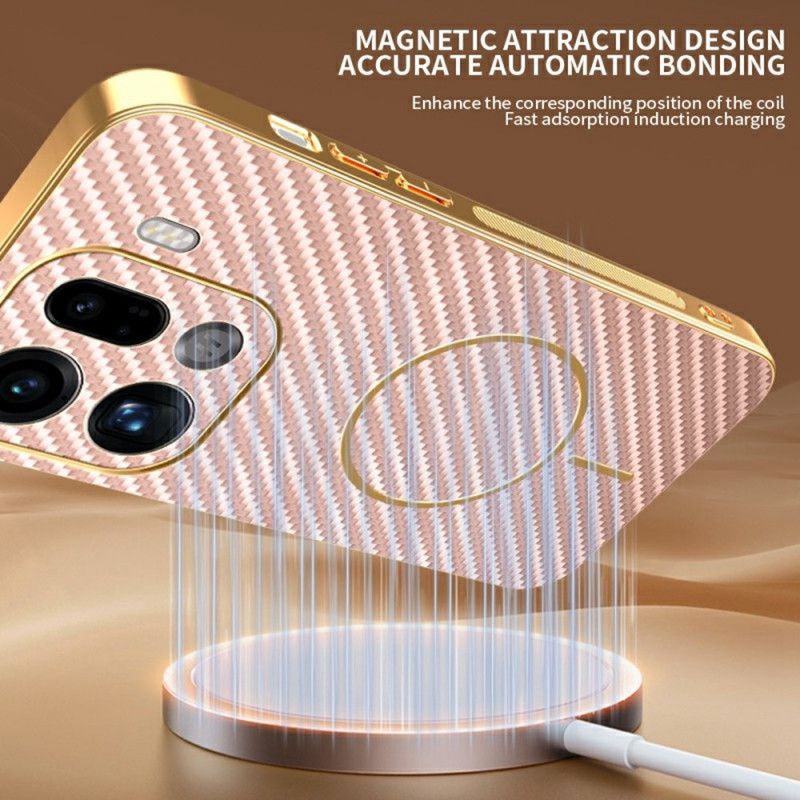 Cover Til Oppo Find X9 Pro 5g Kulfibertekstur