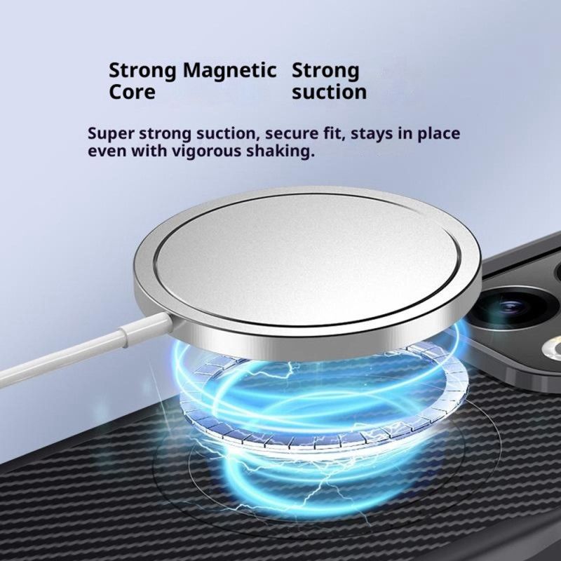 Cover Til Oppo Find X9 Pro 5g Magsafe Kulfiber