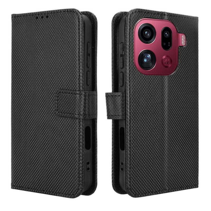 Flip Cover Oppo Find X9 Pro 5g Diamanttekstur