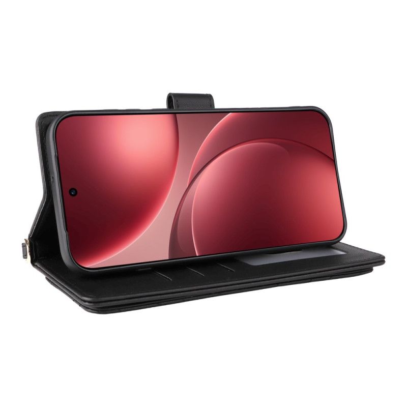 Flip Cover Oppo Find X9 Pro 5g Quiltet Med Remme