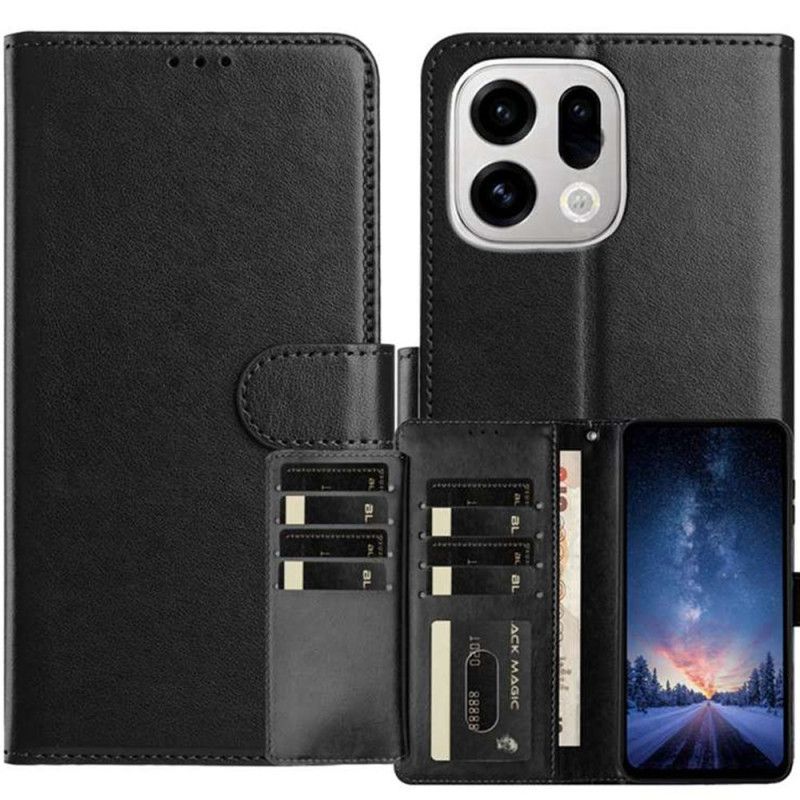 Flip Cover Til Oppo Find X9 Pro 5g 8 Kortpladser