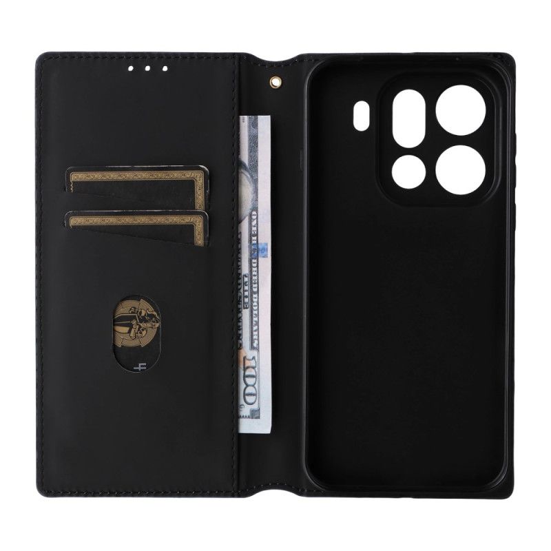 Flip Cover Til Oppo Find X9 Pro 5g Diamantmønster