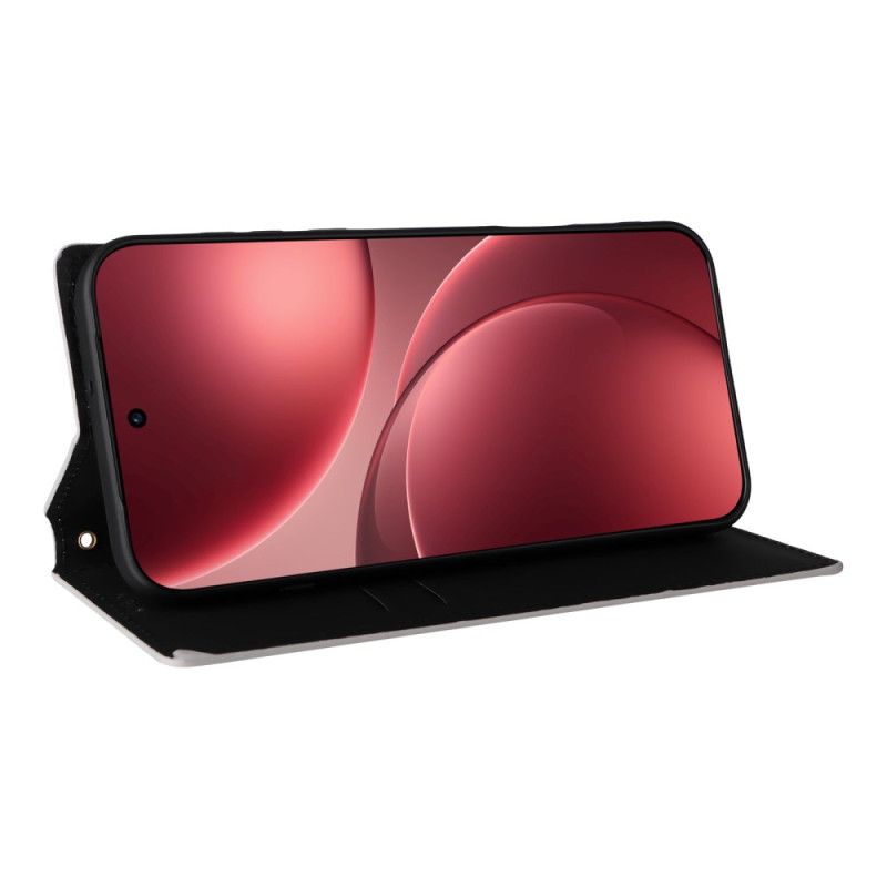 Flip Cover Til Oppo Find X9 Pro 5g Diamantmønster