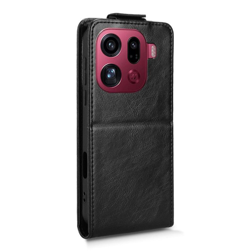 Flip Cover Til Oppo Find X9 Pro 5g Lodret Flap