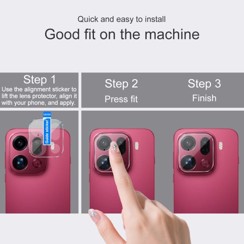 Hærdet Glaslinsebeskytter Til Oppo Find X9 Pro 5g