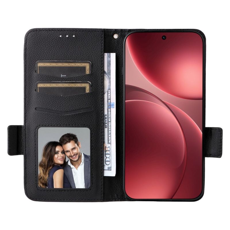 Læder Cover Oppo Find X9 Pro 5g Kunstlæder Med Rem