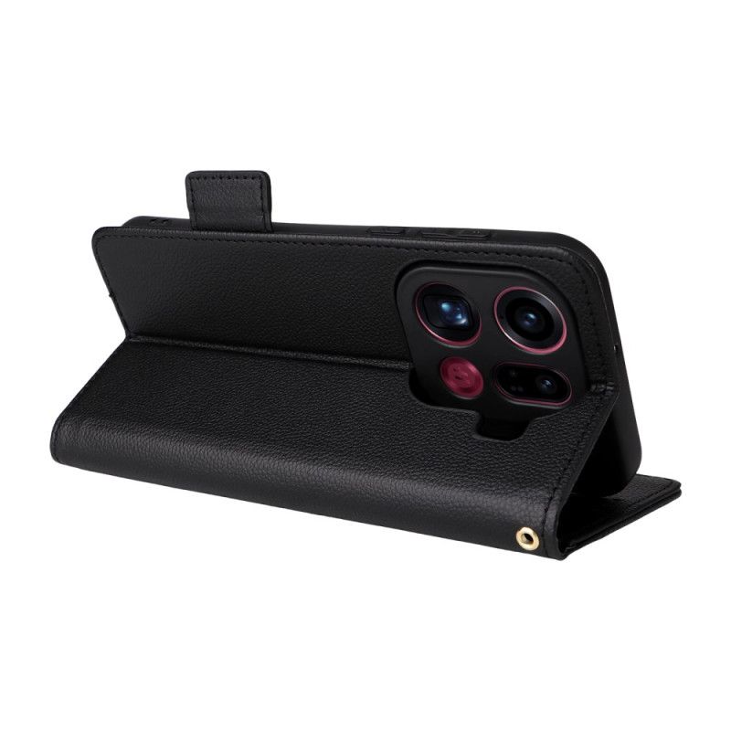 Læder Cover Oppo Find X9 Pro 5g Kunstlæder Med Rem