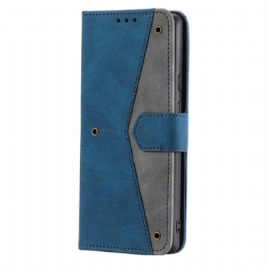 Flip Cover Til Samsung Galaxy A16 5g Tofarvet Magnetlås