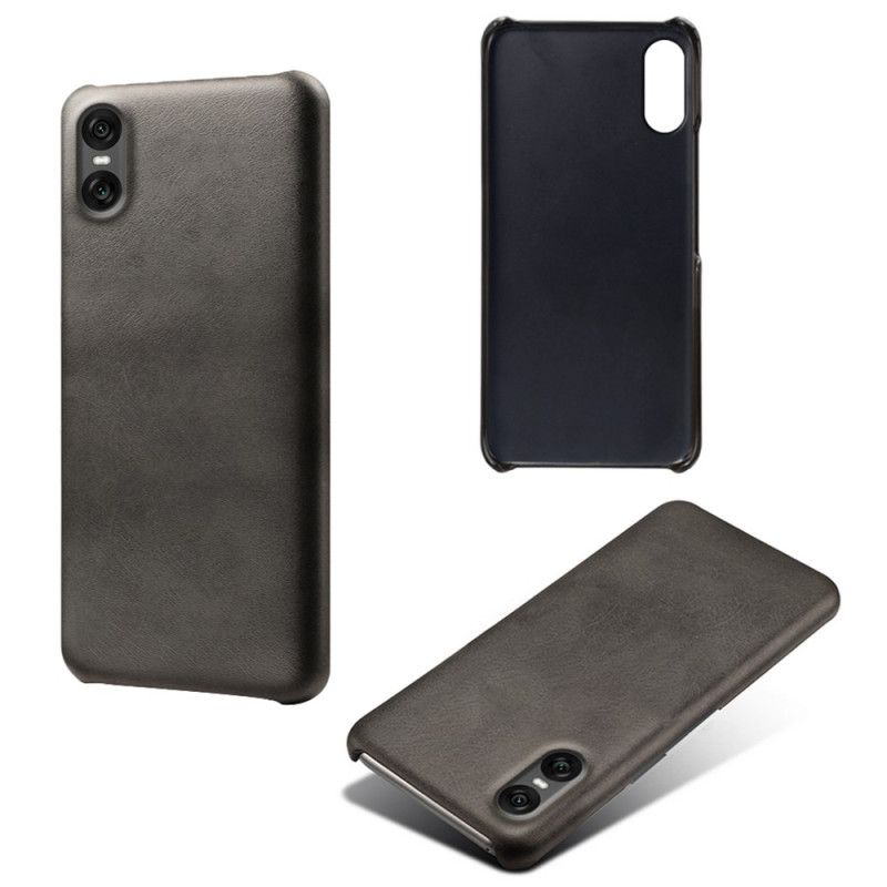 Cover Sony Xperia 10 Vii Lædereffekt