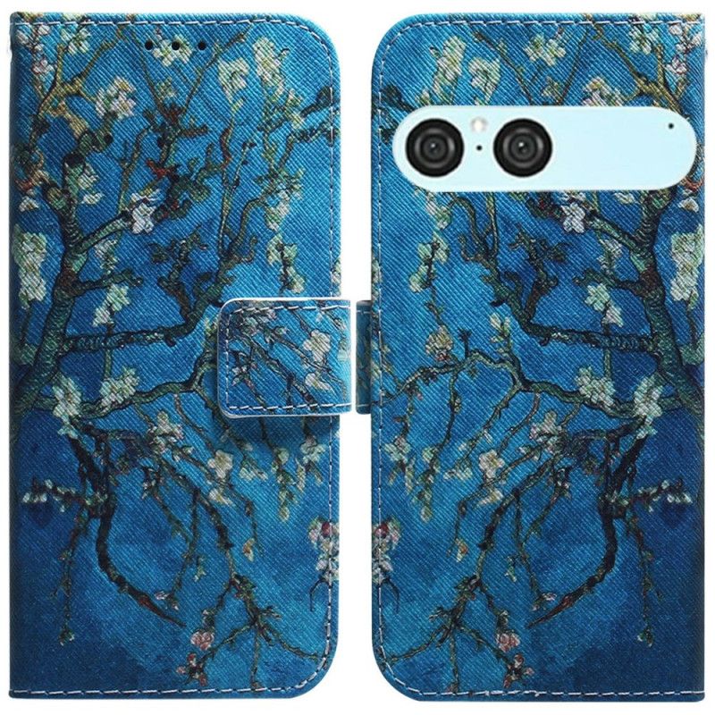 Flip Cover Sony Xperia 10 Vii Blomstrende Grene