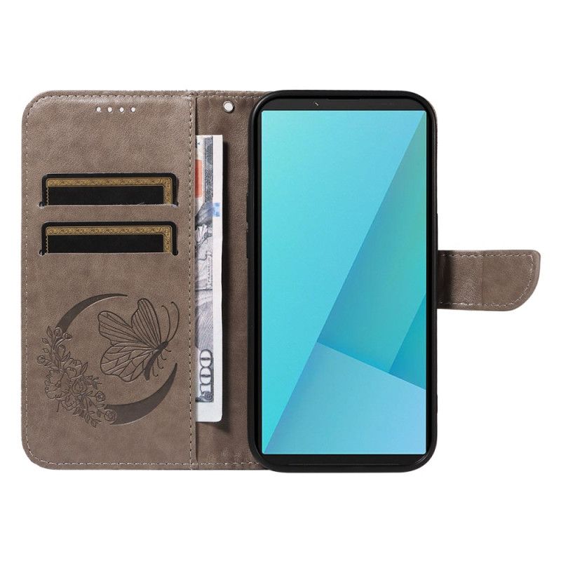 Flip Cover Sony Xperia 10 Vii Grafisk Sommerfugl
