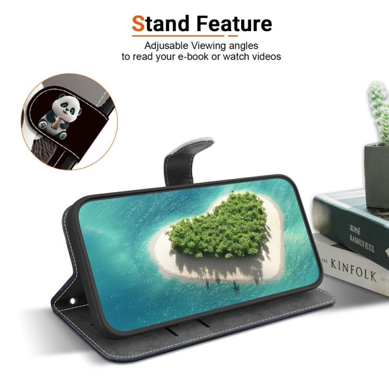 Flip Cover Sony Xperia 10 Vii Panda Med Sutteflaske