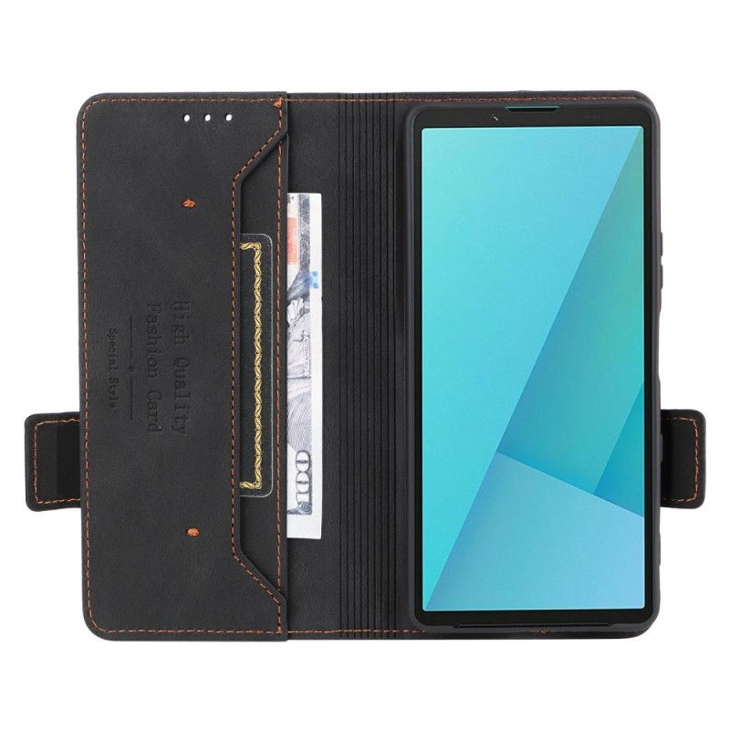 Flip Cover Sony Xperia 10 Vii Retro Ruskindseffekt