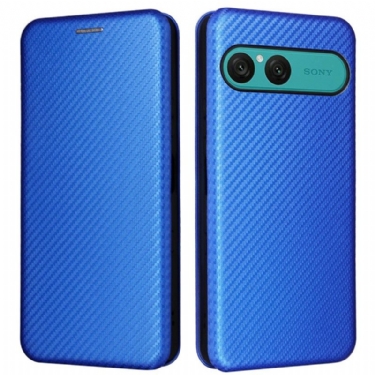 Flip Cover Til Sony Xperia 10 Vii Kulfiber