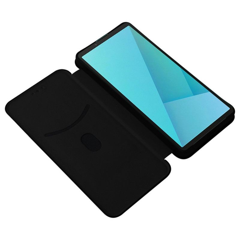 Flip Cover Til Sony Xperia 10 Vii Kulfiber