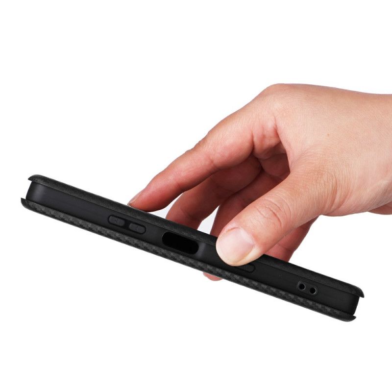 Flip Cover Til Sony Xperia 10 Vii Kulfiber