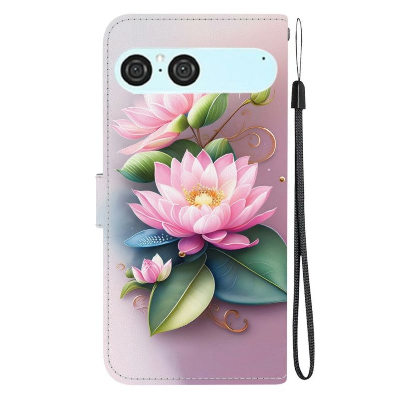Flip Cover Til Sony Xperia 10 Vii Lotus